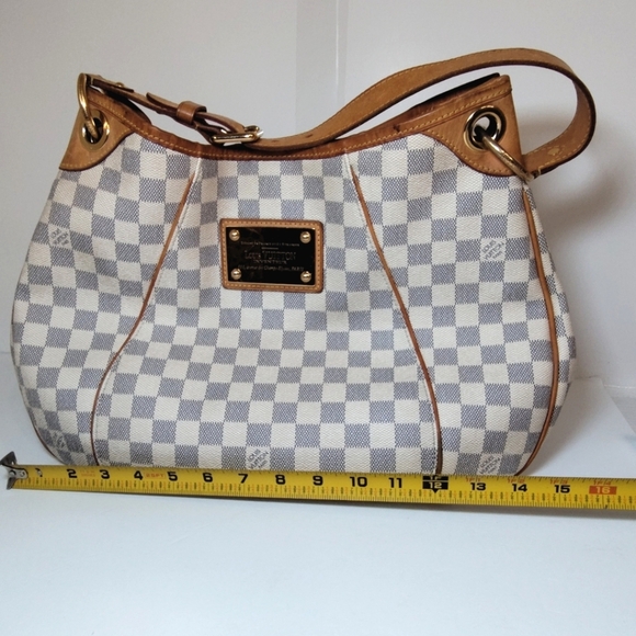 Louis Vuitton Galiera Damier Azur Shoulder Bag - Picture 8 of 16